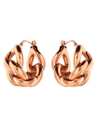 Orecchini Bronzallure - Purezza -Rose Gold-Catena Grumetta-WSBZ02475.R