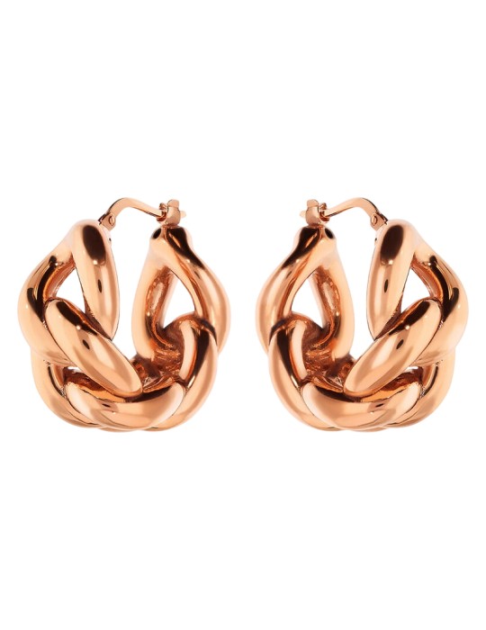 Orecchini Bronzallure - Purezza -Rose Gold-Catena Grumetta-WSBZ02475.R