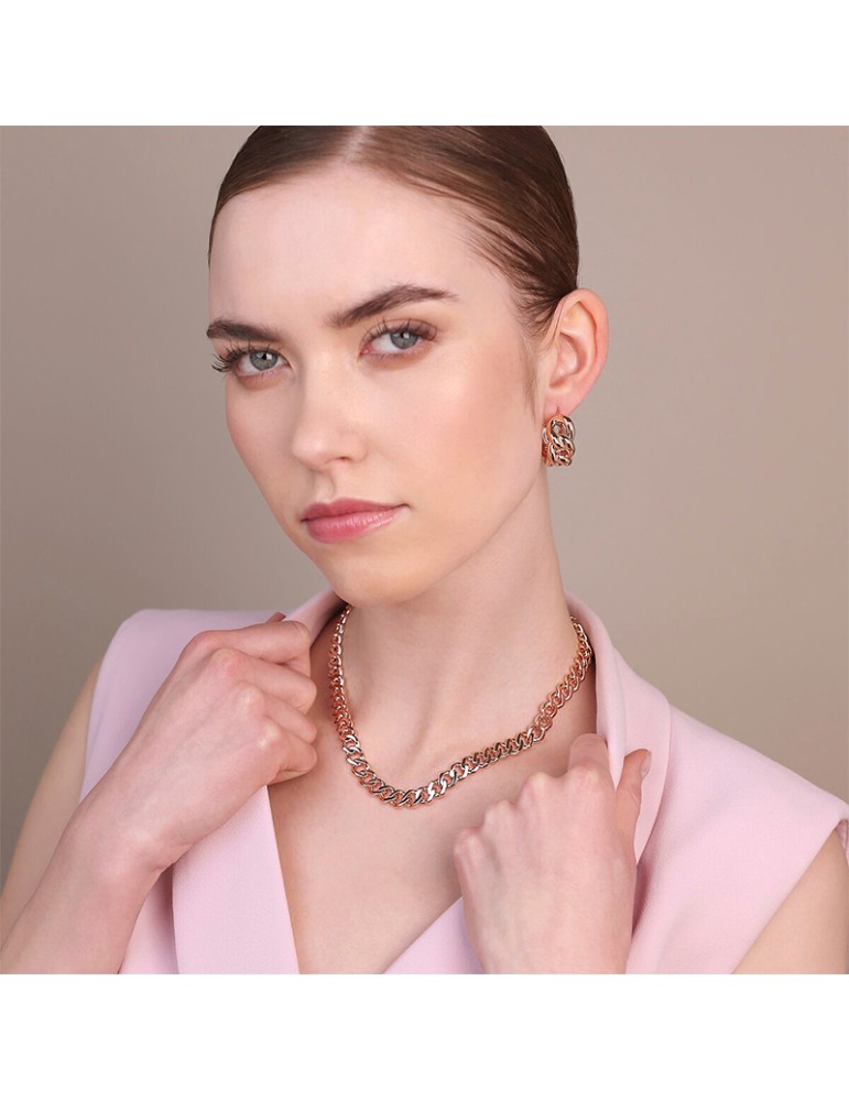 Collana Bronzallure - Rose Gold - Catena Grumetta Lucida - WSBZ02476.R