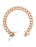 Bracciale Bronzallure - Rosè -Catena Grumetta Lucida-Large-WSBZ02477.R