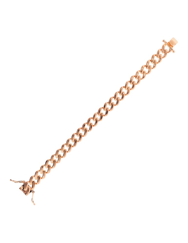 Bracciale Bronzallure - Rosè -Catena Grumetta Lucida-Large-WSBZ02477.R