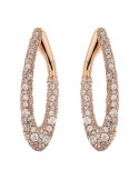 Orecchini Bronzallure - Ovali - Pavè di Cubic Zirconia - WSBZ02478.WR