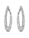 Orecchini Bronzallure - Ovali - Pavè di Cubic Zirconia - WSBZ02478W.WR