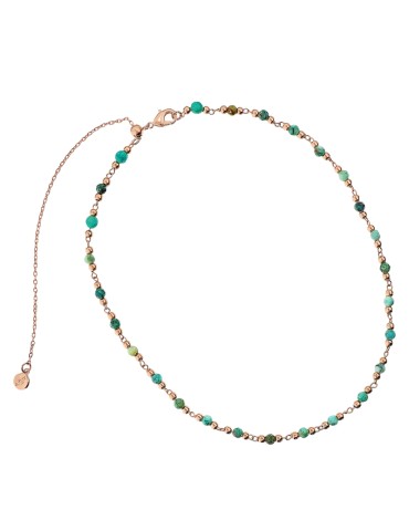 Bronzallure Choker - Rosary - Rose Gold - Amazonite -WSBZ02482.AZ 2
