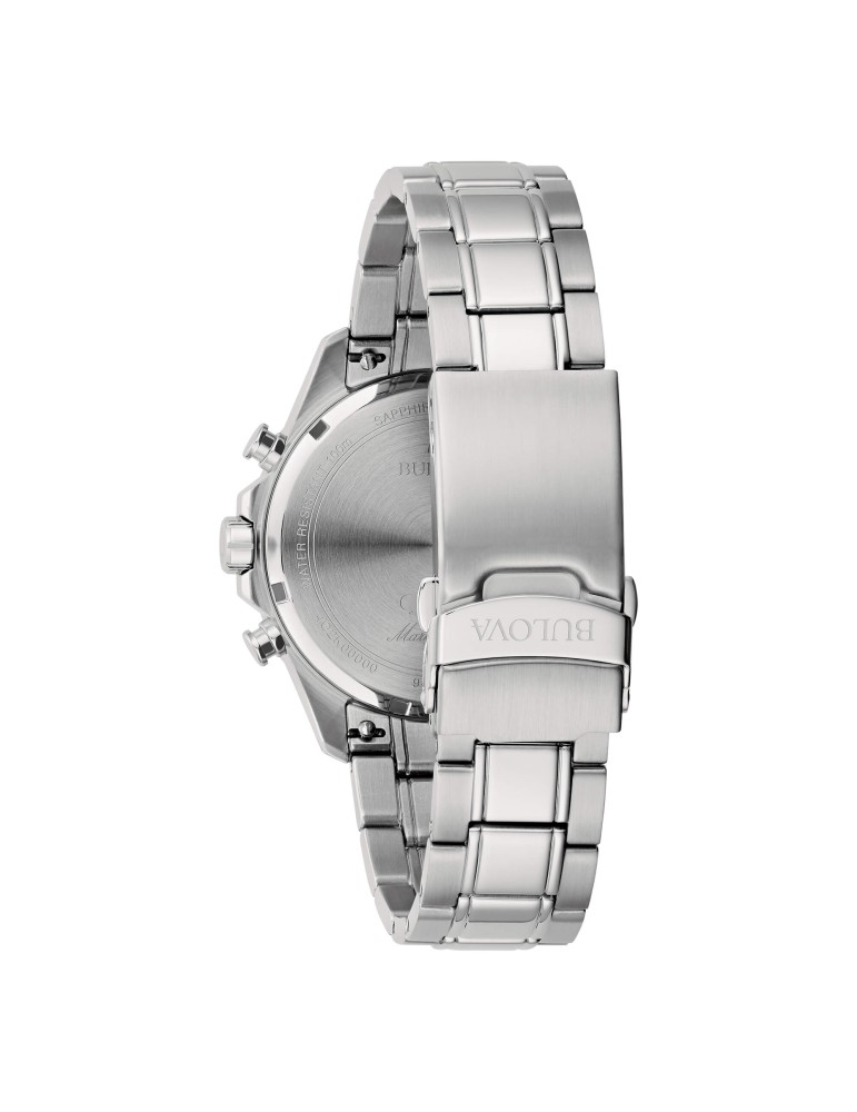 Orologio Bulova - Marine Star Quarzo Cronografo 40mm Nero - 96B467