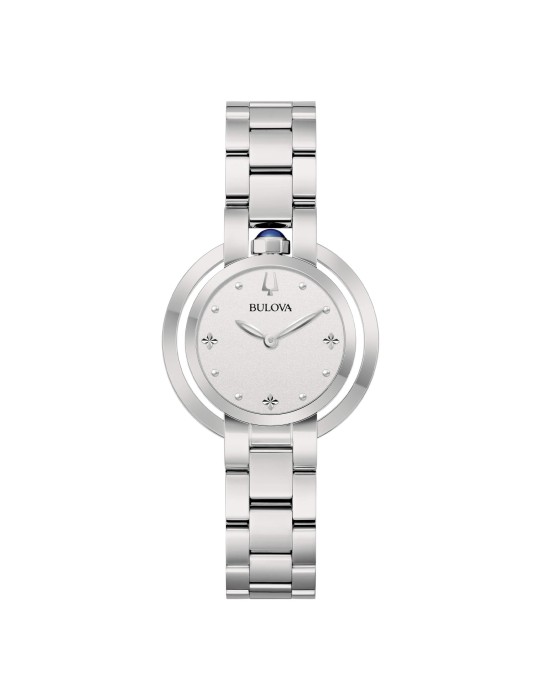 Bulova Watch - Rubaiyat Quartz 31mm Silver Mother of Pearl - 0