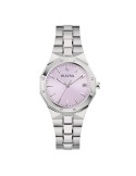 Bulova Women's Watch - Octagon Quartz 32mm Pink - 0