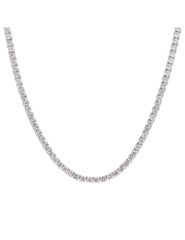 Bronzallure Necklace -Tennis-White-Cubic Zirconia-Large-WSBZ02486.WR-45