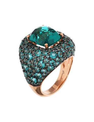 Bronzallure Ring - Chevalier - Prisma Gem Green - WSBZ02497.PA-16