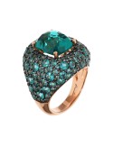 Anello Bronzallure - Chevalier - Prisma Gem Verde - WSBZ02497.PA-16