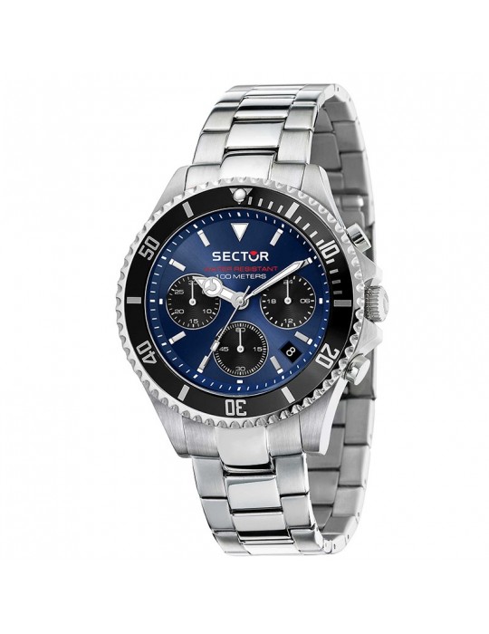 Orologio Sector Uomo - 230 - Cronografo - 43 mm - Blu - R3273661027
