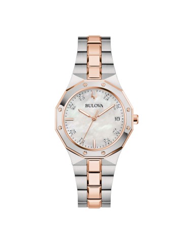 Orologio Bulova - Octagon Quarzo 32mm Madreperla - Diamanti - 98P235
