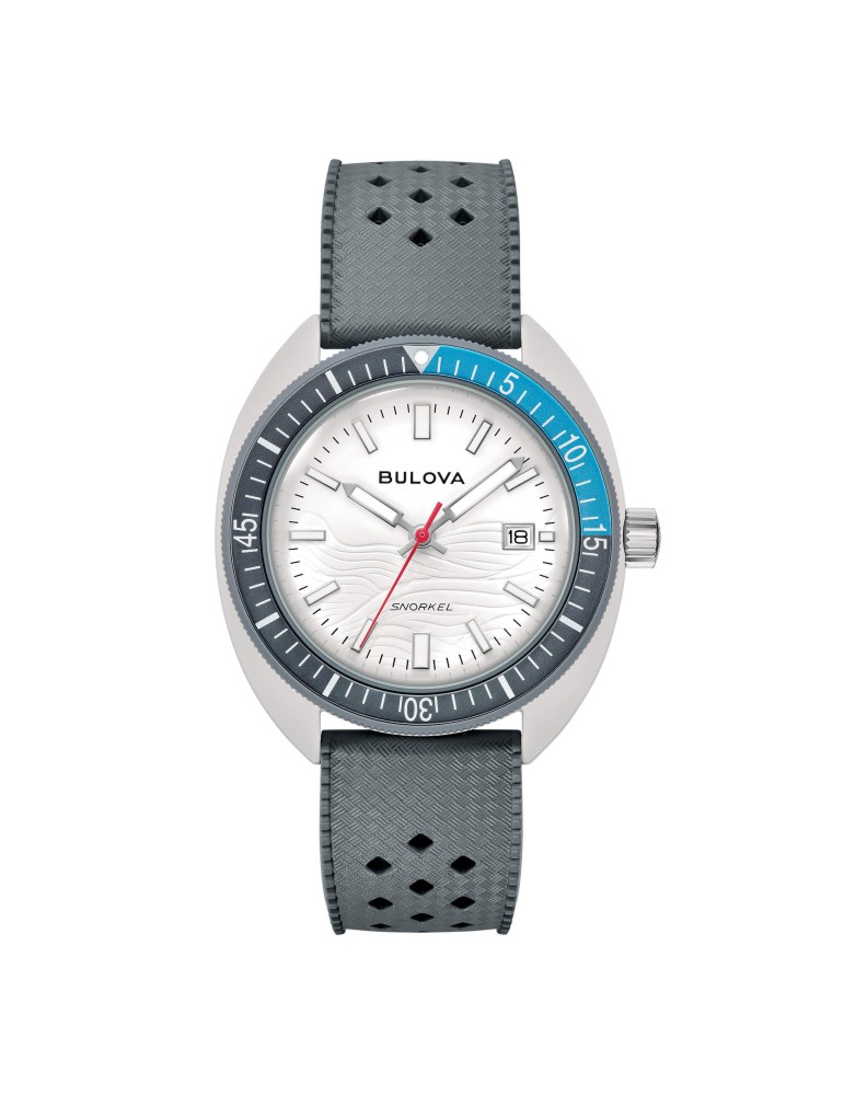 Bulova Watch - Snorkel Great White Shark Quartz 41mm Grey White - 0