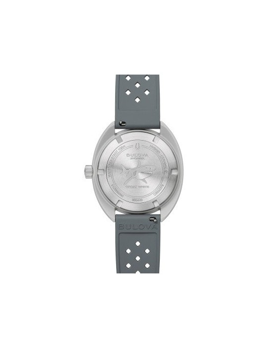 Bulova Watch - Snorkel Great White Shark Quartz 41mm Grey White - 0