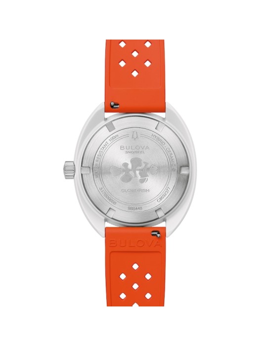 Bulova Watch - Snorkel Clownfish Quartz 41mm Orange White - 0
