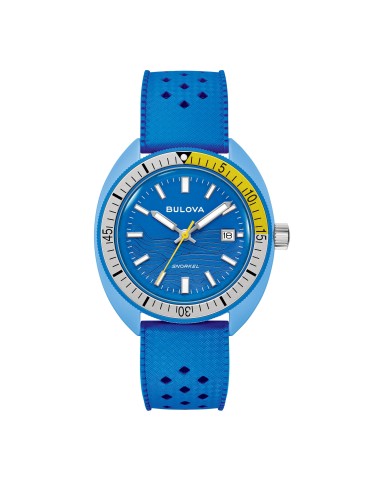 Bulova Watch - Snorkel Quartz 41mm Blue - 0