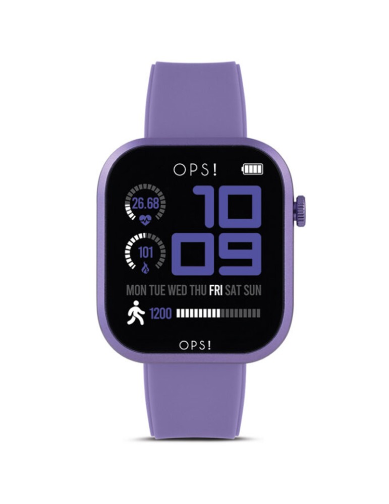 Smartwatch Ops! - Call Pro - Multifunzione - 42mm - Lilla - OPSSW56