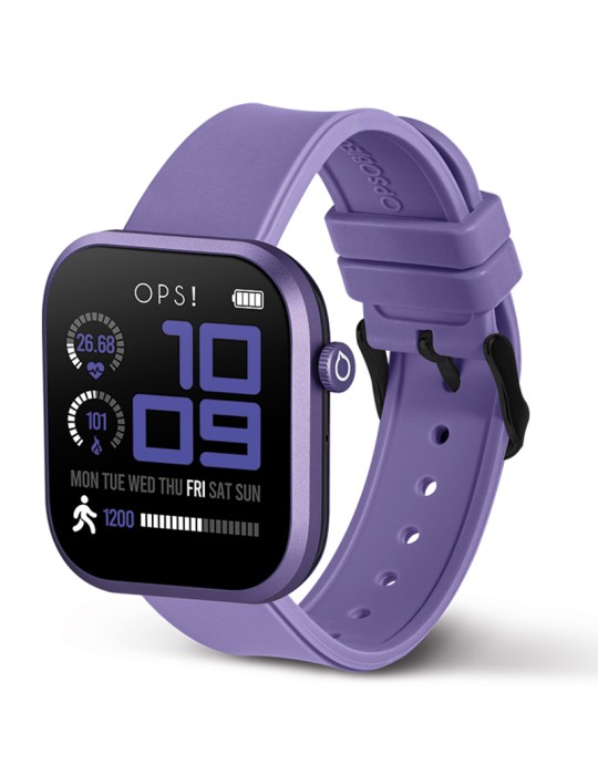 Smartwatch Ops! - Call Pro - Multifunzione - 42mm - Lilla - OPSSW56