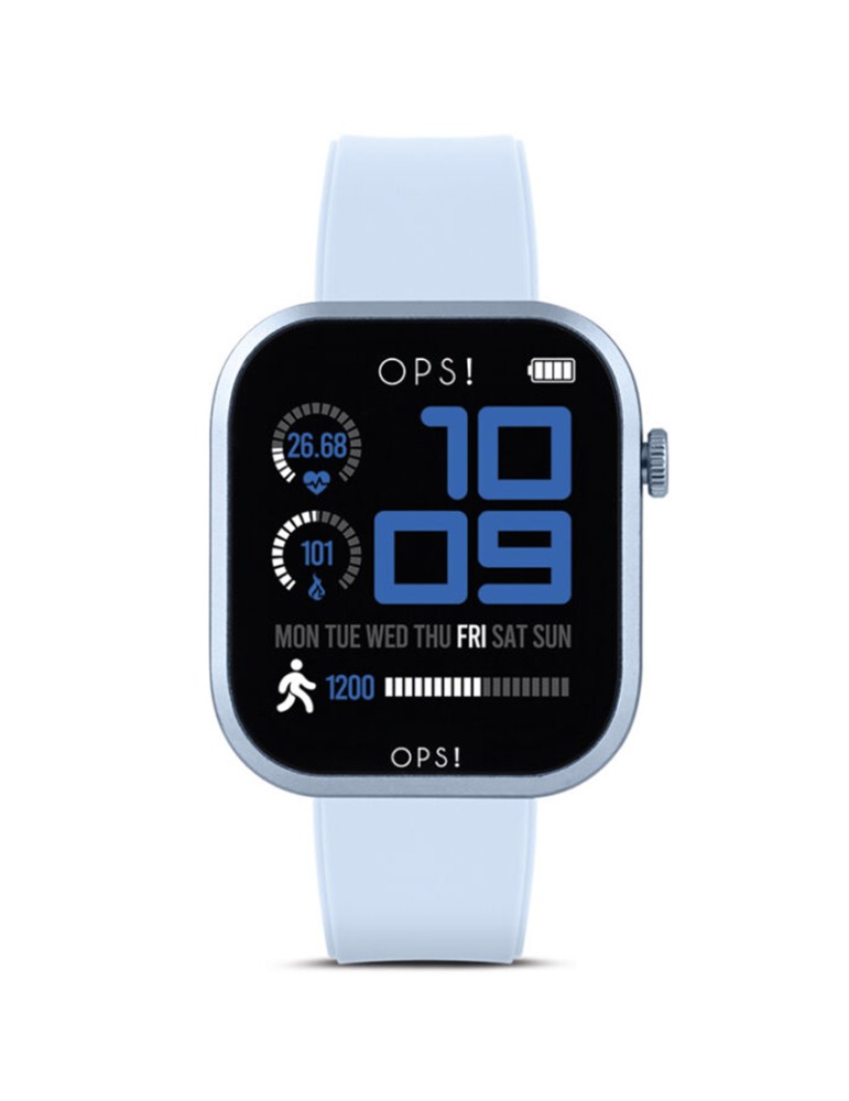 Smartwatch Ops! - Call Pro - Multifunction - 42mm - Light Blue-OPSSW57