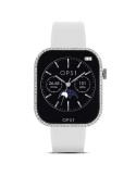 Smartwatch Ops! - Call Pro Diamonds - 42mm - Bianco -Cristalli-OPSSW62