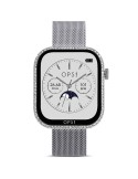 Smartwatch Ops! - Call Pro Diamonds - 42mm - Silver -Cristalli-OPSSW64