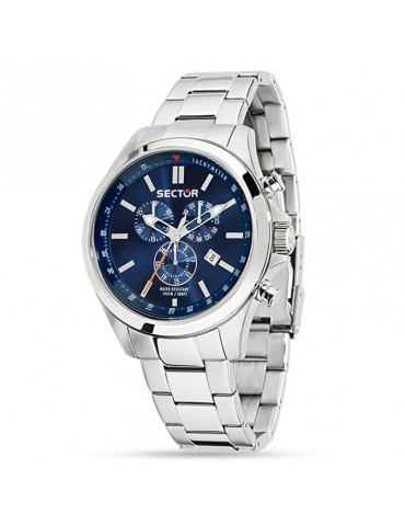 Orologio Sector Uomo - 180 - Cronografo - 48 mm - Blu - R3273690009