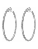 Orecchini Bronzallure - Cerchio - Silver - Cubic Zirconia-WSBZ00587W.W