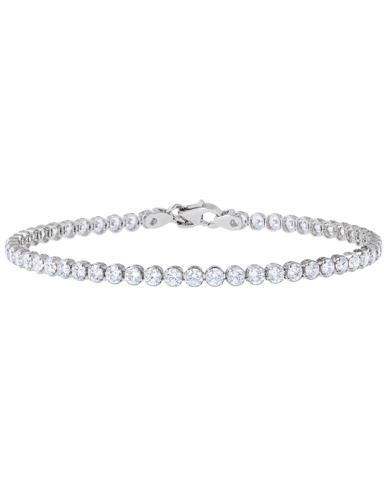 Bracciale Bronzallure - Tennis - White - Zirconi Bianchi -WSBZ00576W.W