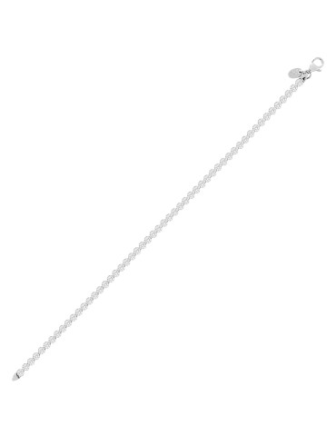 Bronzallure Bracelet - Tennis - White - White Zircons -WSBZ00576W. W 2