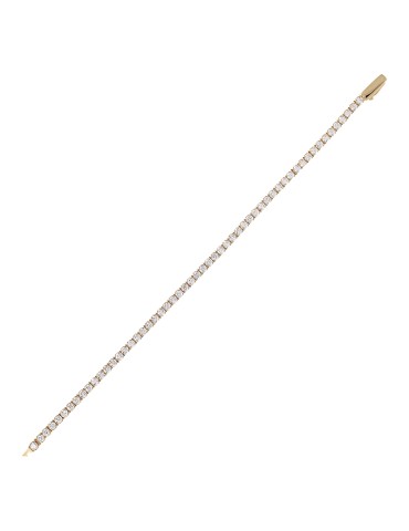 Bronzallure Bracelet - Gold - Cubic Zirconia White-WSBZ01240Y.WY-MD 2