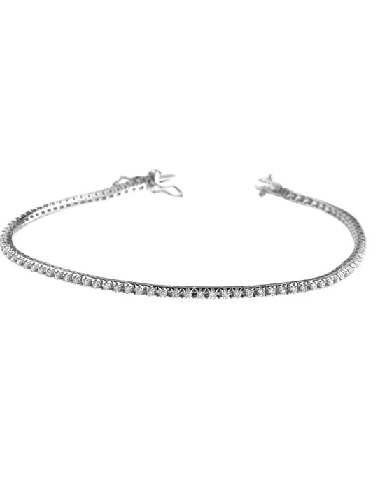 Bracciale Tennis Davite&Delucchi - Oro - Diamanti - 19 centimetri - BR00226912