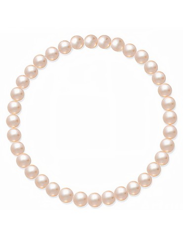 Bracciale Lelune - Young - Perle Coltivate - Rosa 6,5 - 7 mm-LLBREP702