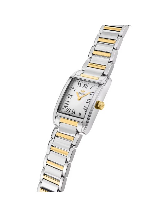 Orologio Philip Watch - Museum Quarzo 24x34 mm Bicolore Bianco - R8253225501