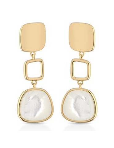 Lelune Glamour Earrings-Pendants-Gold-Australian Mother-of-Pearl-LGEA760.2