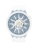 Swatch watch - Bioceramic - Whice - Only Time-47mm-White-SB03N103