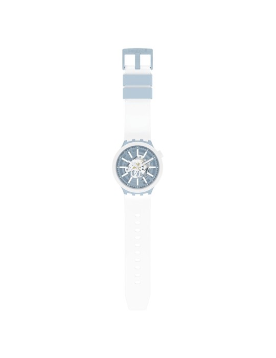 Orologio Swatch - Bioceramic - Whice - Solo Tempo-47mm-Bianco-SB03N103