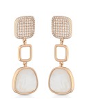 Orecchini Lelune Glamour - Madreperla Australiana - Zirconi -LGEA761.1