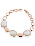 Lelune Glamour Bracelet - Rose Gold - Australian Mother of Pearl - LGBR755.1
