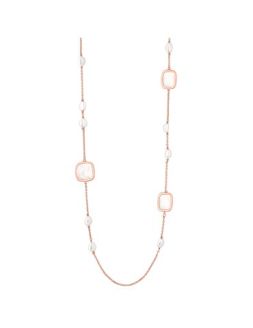 Collana Lelune Glamour - Rosata - Madreperla Australiana - LGNK755.1