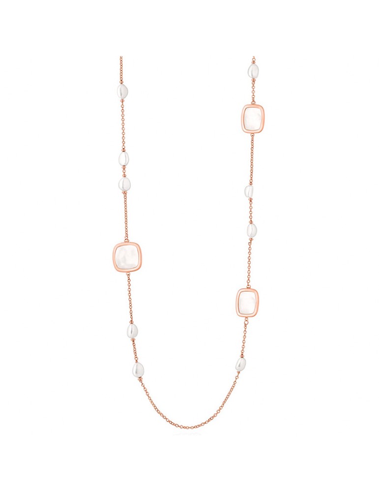 Collana Lelune Glamour - Rosata - Madreperla Australiana - LGNK755.1