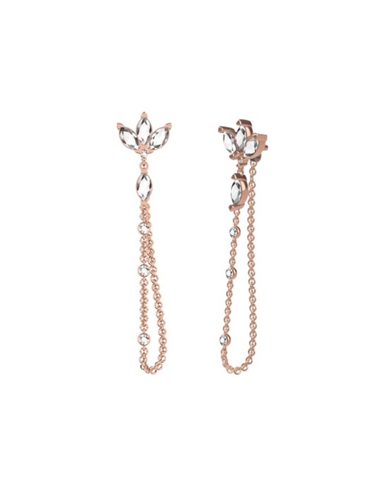 Buonocore - Eden Earrings in 18K Rose Gold with Natural Diamonds 0.47 ct - 0