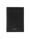 Pineider Vertical Wallet - Black Smooth Calfskin - PSS713056
