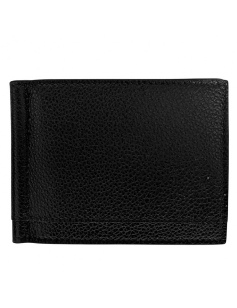 Money Clip Pineider-Daily 23-Tumbled Calfskin Black-PTS712056