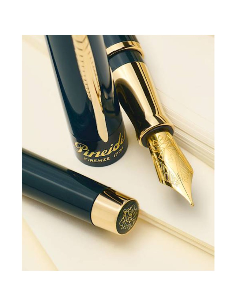 Penna Stilografica Pineider Verde Pennino Medio SPP7301M374