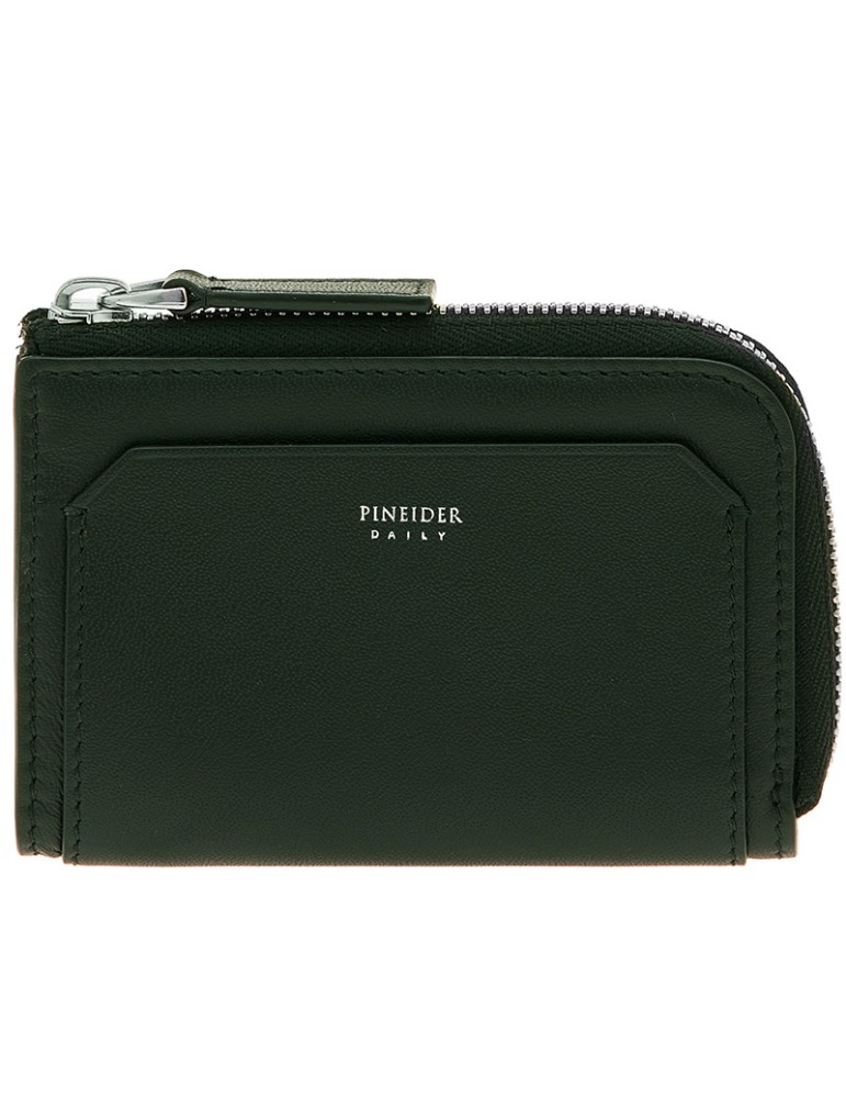 Pineider Keychain - Smooth and Green Calfskin - PSS717327