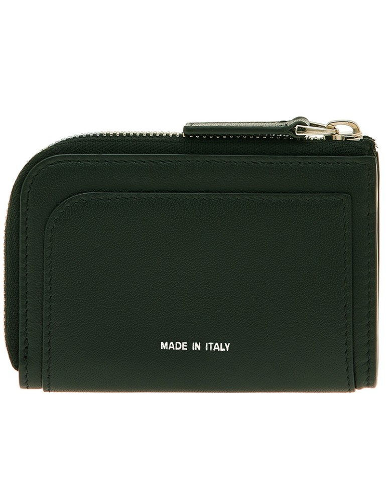Pineider Keychain - Smooth and Green Calfskin - PSS717327