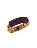 Anello Buonocore - Groumette in Oro Rosa 18 carati con Rubini 1,03 carati - 0