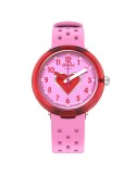 Flik Flak Watch - Fizz in Pink - 32mm - Pink - Heart - ZFCNP004