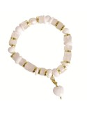 Bracciale Rajola - Cuore - Pasta Bianca - Cristalli - 45-461-318