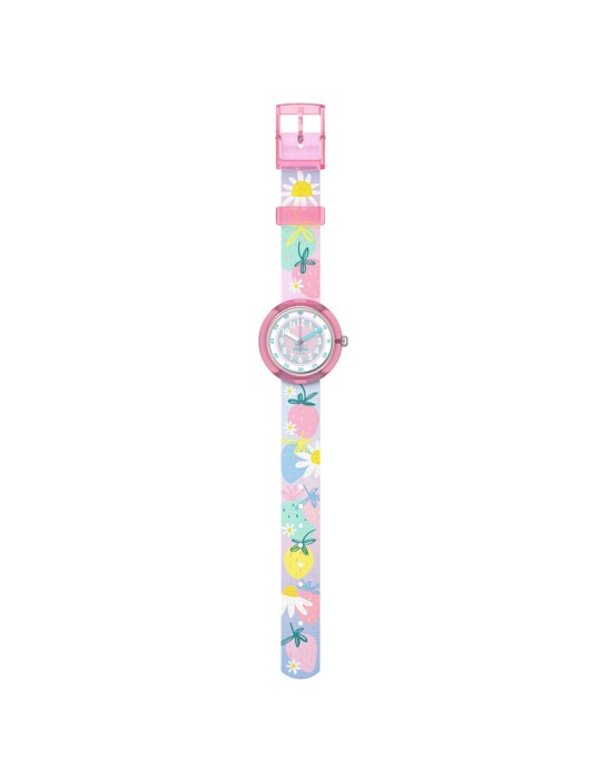Special Pack Flik Flak X Monbento-Rosa-32mm-Fragole-Lunchbox-ZFPNP175